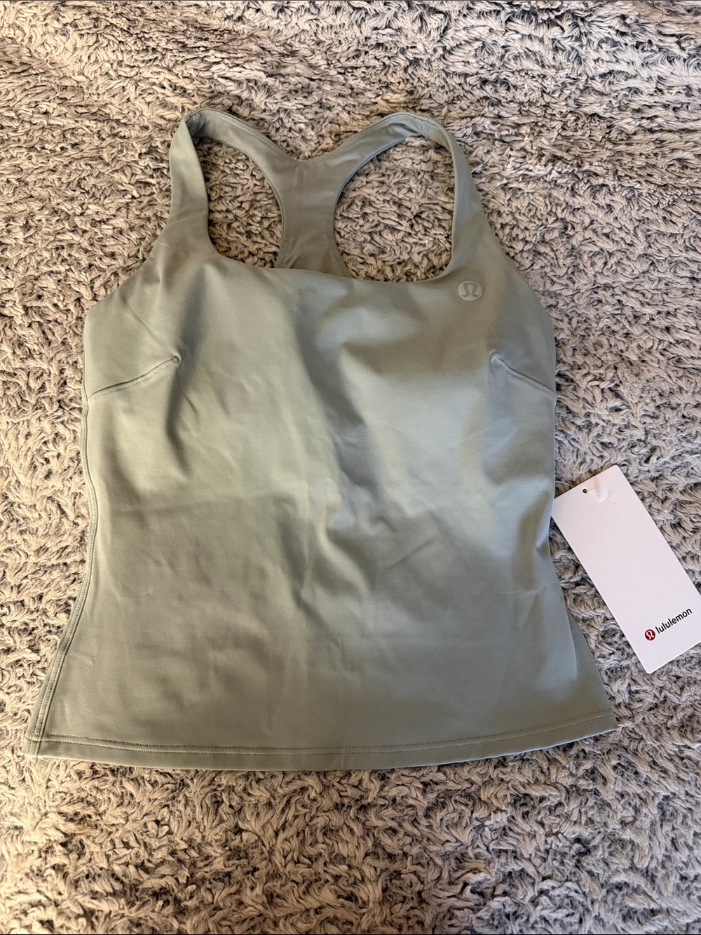 Lululemon Jade Green Lightweight Tennis Tank